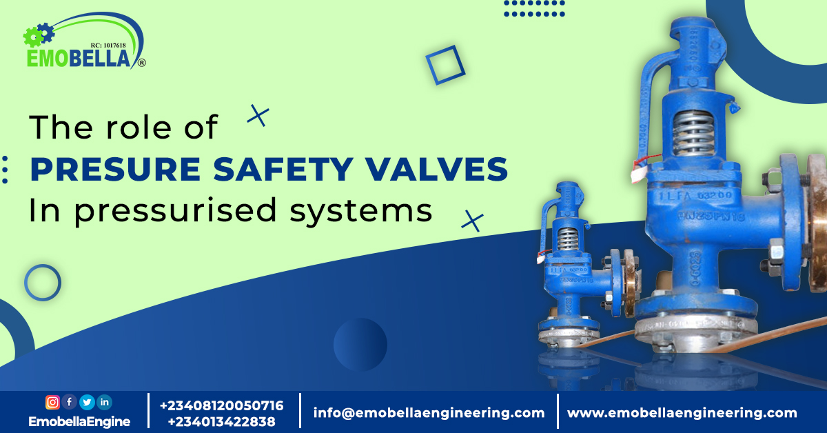The Role Of Pressure Safety Valves In Pressurised Systems Emobella