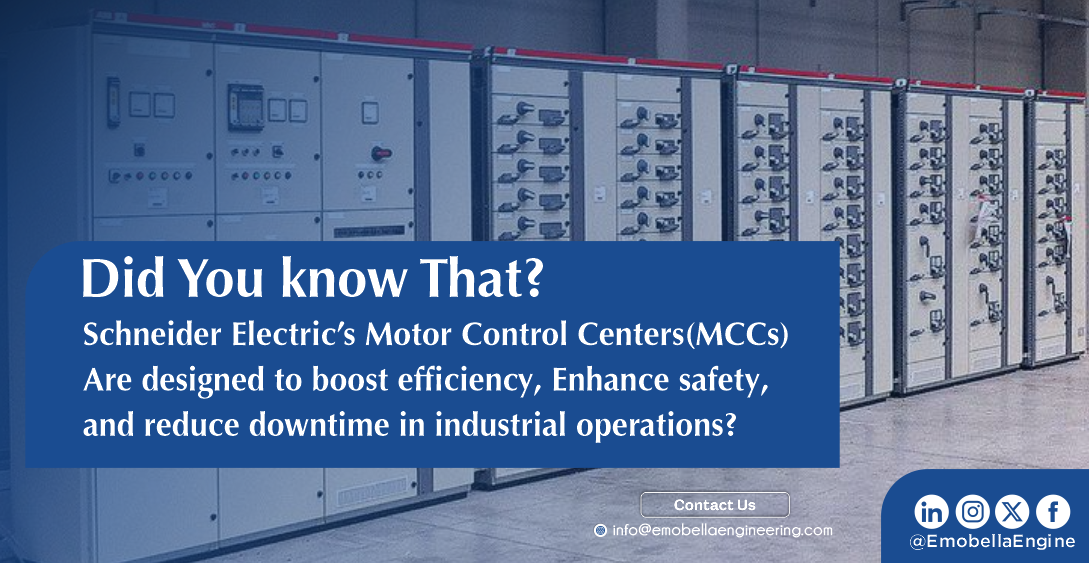 Why Schneider Electric’s Motor Control Centers (MCCs) Are Game-Changers for Industrial Operations